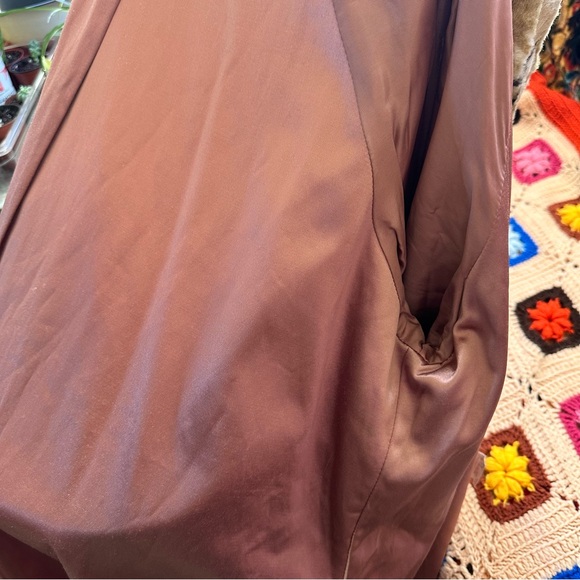 Vintage Women's 16 Faux Short Hair Fur Teddy Jacket Unique - Picture 13 of 16